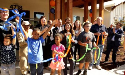 Photo of grand opening of Highway City resource center