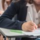 Photo of a student in class