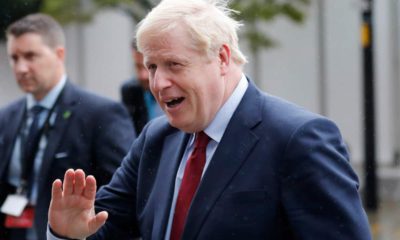 Photo of Britain's Prime Minister Boris Johnson