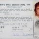 Photo of Johnny Cash's Deputy Sheriff ID Card