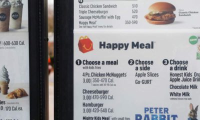 Photo of McDonalds menu