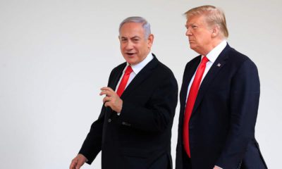 Photo of Prime Minister Benjamin Netanyahu and President Donald Trump