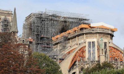 Photo of the Notre Dame cathedral in Paris