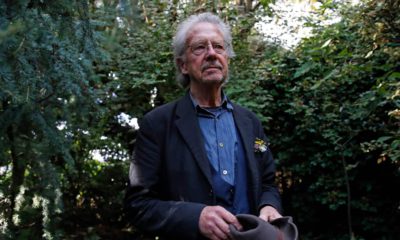 Photo of Austrian author Peter Handke