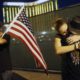 Photo of people on the first anniversary of the Las Vegas shooting