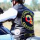 Photo of a veteran riding a motorcycle