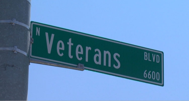 Photo of Veterans Boulevard in Fresno