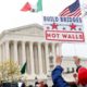 Photo of pro-DACA supporters outside the Supreme Court