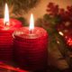 photo of holiday candles