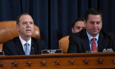 Photo of House Intelligence Committee Chairman Adam Schiff and Rep. Devin Nunes