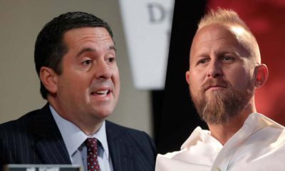 Composite images of Rep. Devin Nunes and Trump elections guru Brad Parscale