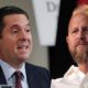 Composite images of Rep. Devin Nunes and Trump elections guru Brad Parscale