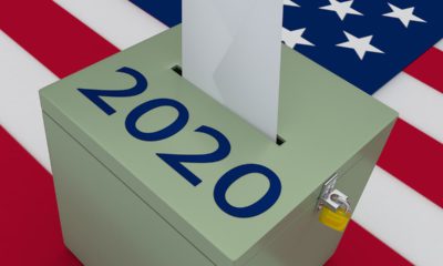 Photo of a 2020 ballot box