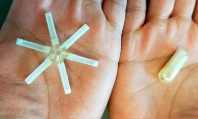 Photo of star-shaped birth control