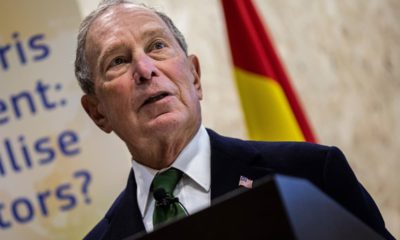 Photo of Democratic presidential contender Michael Bloomberg