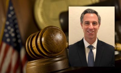 Composite image of a gavel and newly appointed Judge Samuel J. Dalesandro Jr.