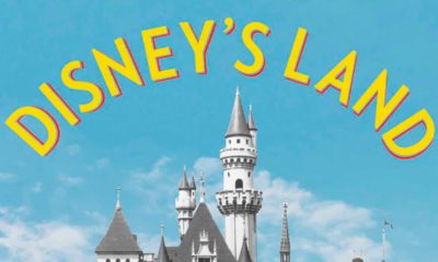 Photo of a cropped area of the cover of "Disney's Land"