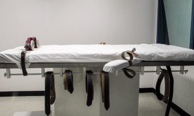 Photo of a lethal injection chamber in Nebraska