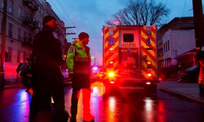 Photo of first responders and law enforcement in Jersey City