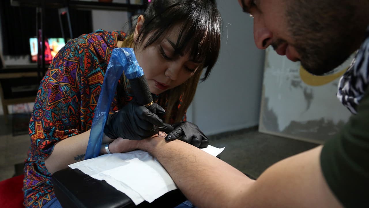 Suraya Shaheedi, 26, Tattoo artist