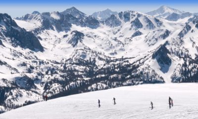 Photo of the Mammoth Mountain region of the SierraM