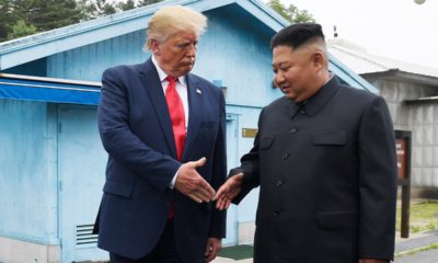 Photo of President Donald Trump and Kim Jong Un