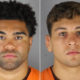 Minneapolis Police mug shots of Gable Steveson and Dylan Martinez