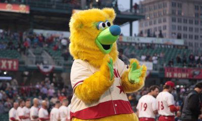 Photo of Parker, the Fresno Grizzlies mascot