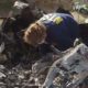 Photo of Kobe Bryant helicopter crash site and wreckage