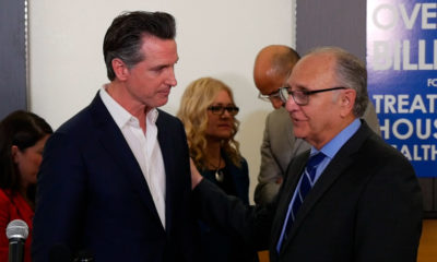 Photo of Gov. Gavin Newsom and Fresno Mayor Lee Brand