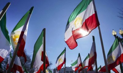 Photo of Iran flags