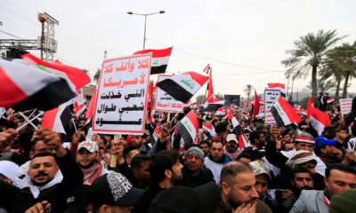 Photo of Iraqi protesters