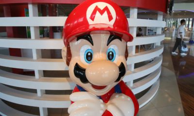 Photo of a Super Mario figure