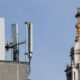 Photo of mobile network phone masts in front of St Paul's Cathedral in the City of London