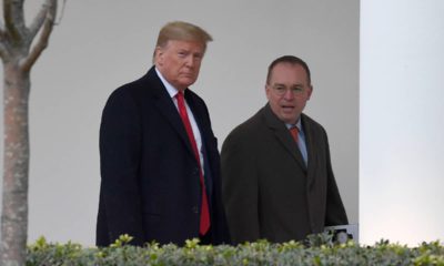 Photo of President Donald Trump and Mick Mulvaney