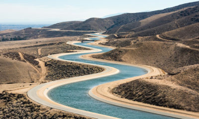 Photo of the California Aqueduct in Palmdale