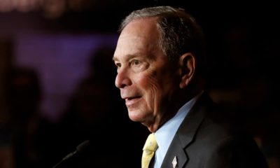 Photo of Democratic presidential contender Michael Bloomberg