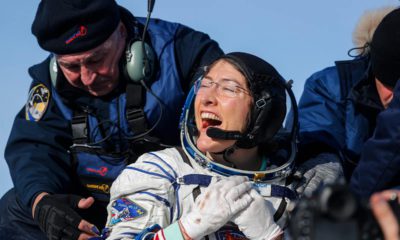 Photo of U.S. astronaut Christina Koch