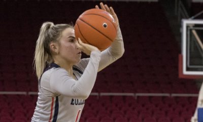 Photo of Haley Cavinder shooting
