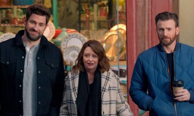 Photo of John Krasinski, Rachel Dratch and Chris Evans