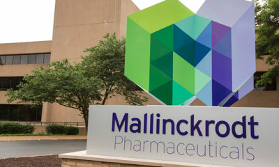 Photo of the exterior of the Mallinckrodt Pharmaceuticals office