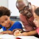 Photo of a teacher with students