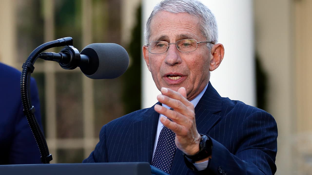 Photo of Dr. Anthony Fauci, director of the National Institute of Allergy and Infectious Diseases