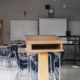 Photo of an empty classroom