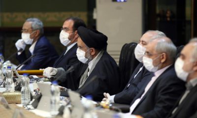 Photo of cabinet members in Tehran, Iran