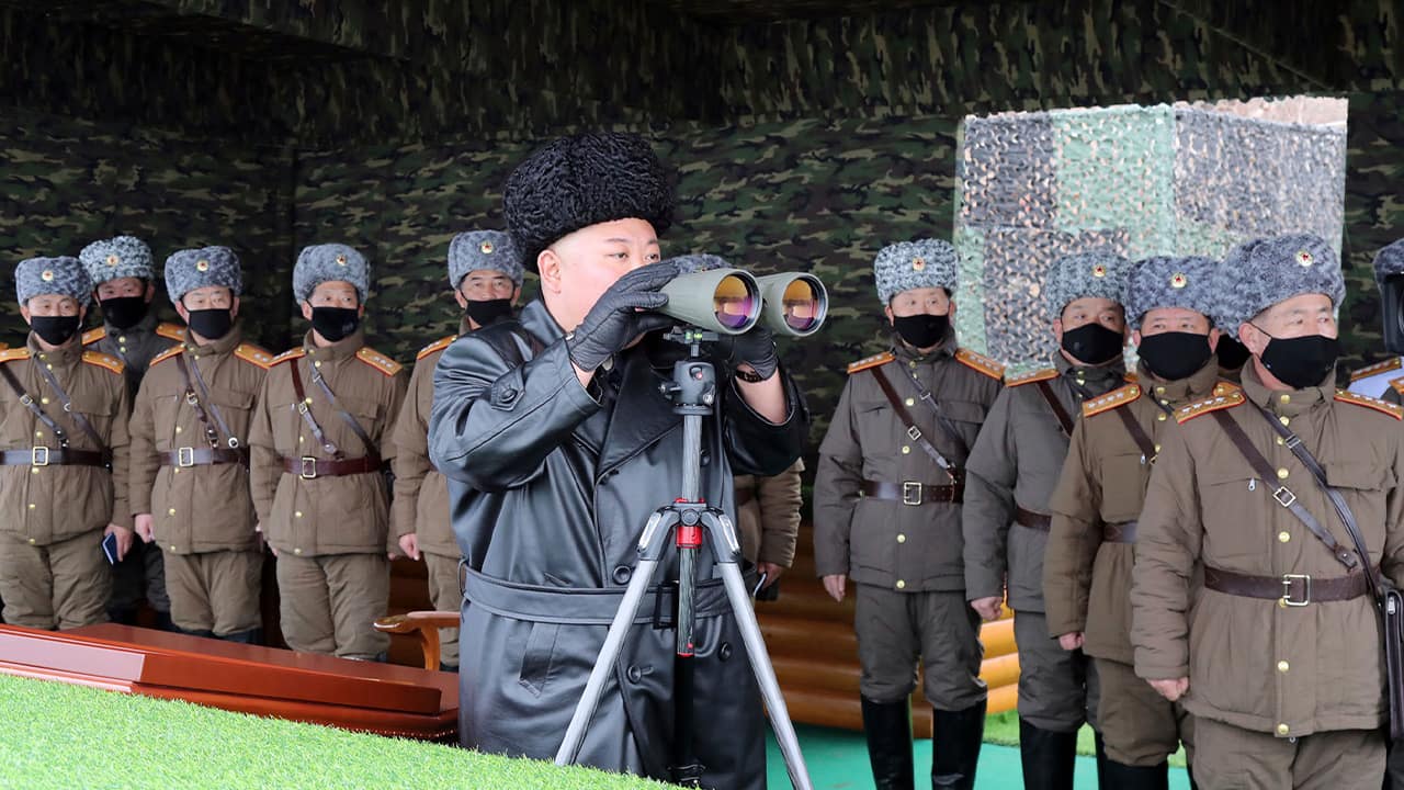 Photo of North Korean leader Kim Jong Un