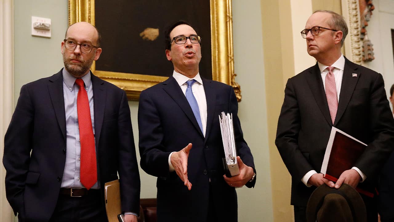 Photo of Treasury Secretary Steve Mnuchin