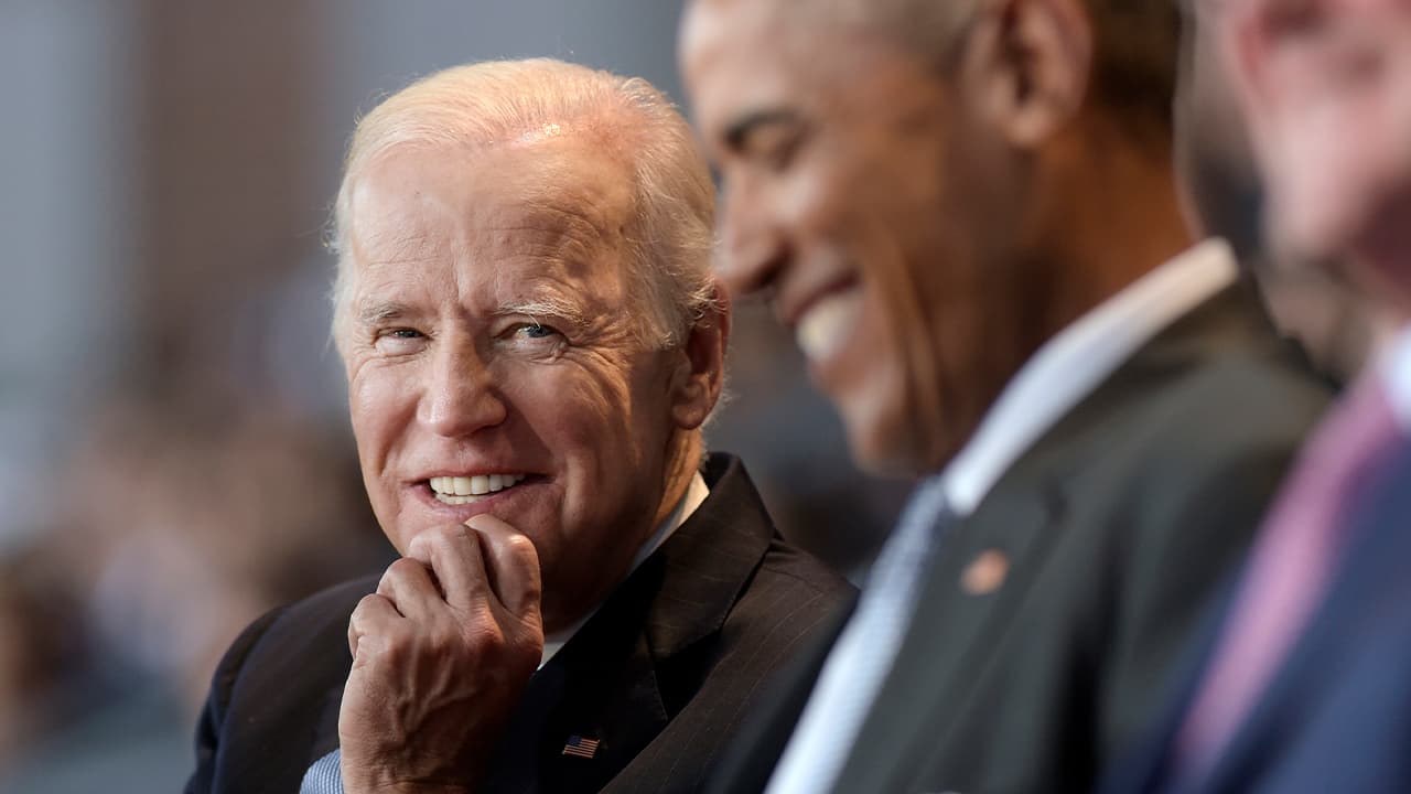 Photo of Joe Biden and Barack Obama