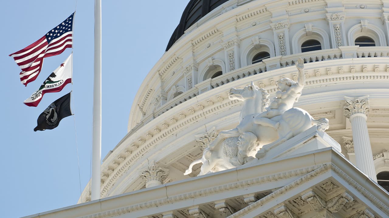 Photo of the California Capitol Building