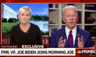 Photo of Joe Biden on MSNBC